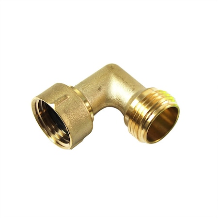 Hose Elbow 90 Degree Lead Free Brass With Washer